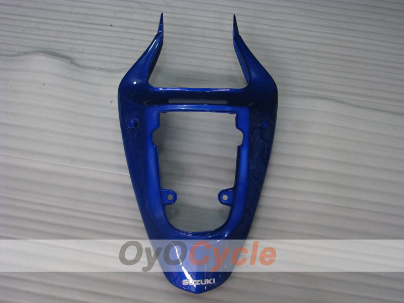 Kit de carénage à injection pour GSX R600 01-03 - Jaune, Bleu - Movistar #OYO87901060