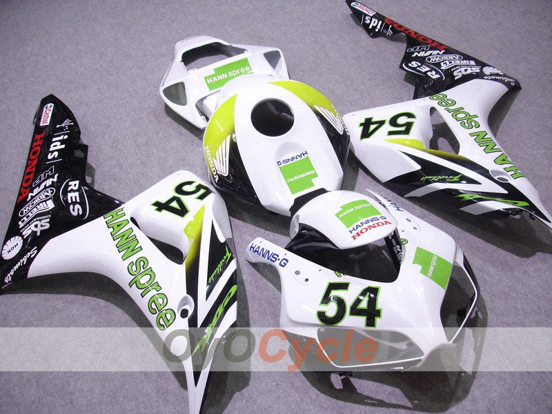 Kit de carénage à injection pour CBR1000RR 06-07 - Blanc, Noir - HANN Spree #OYO87900608 Image principale du produit