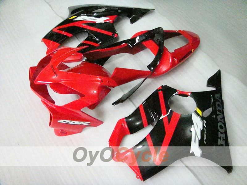 Kit de carénage à injection pour CBR600F4i 01-03 - Rouge, Noir - Style usine #OYO87900179