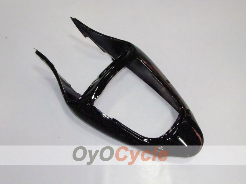 Kit de carénage à injection pour NINJA ZX-6R 00-02 - Noir, Argent - Style d'usine #OYO87901691