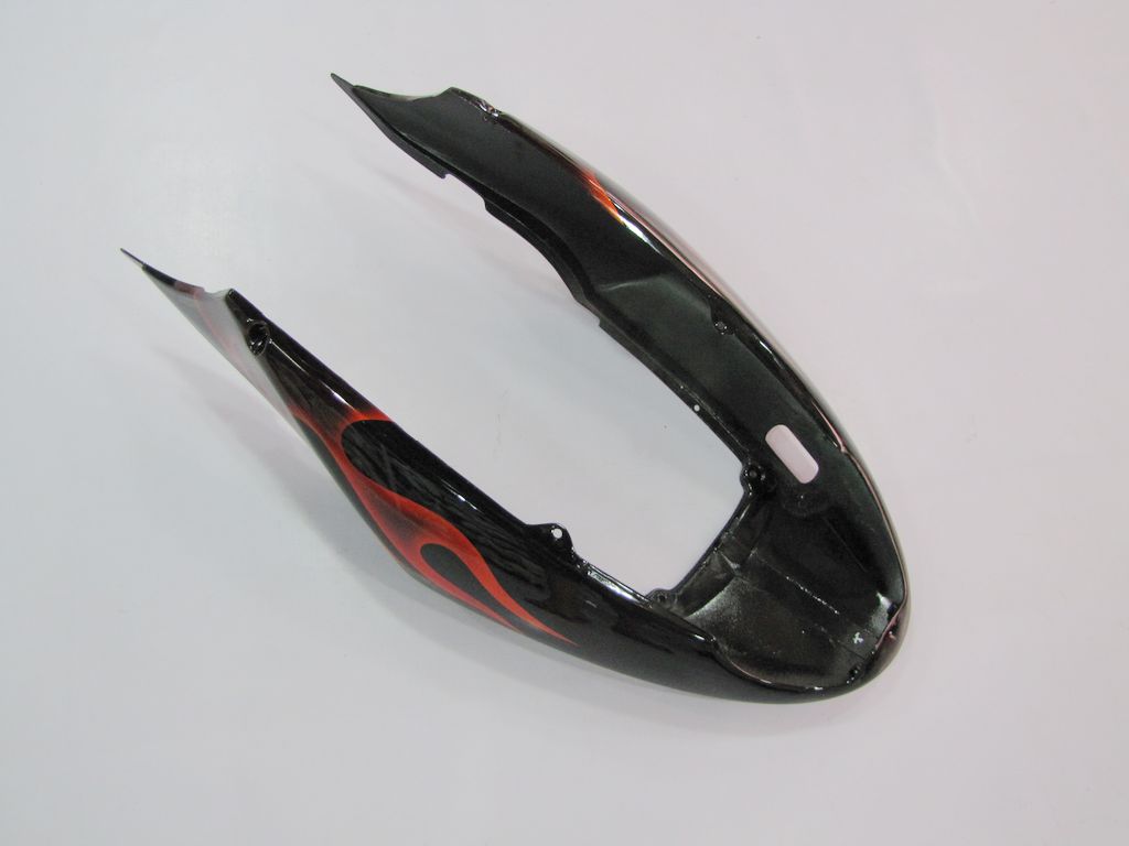 Kit de carénage à injection pour CBR600F4 99-00 - Orange, Noir - Flamme #OYO87902857