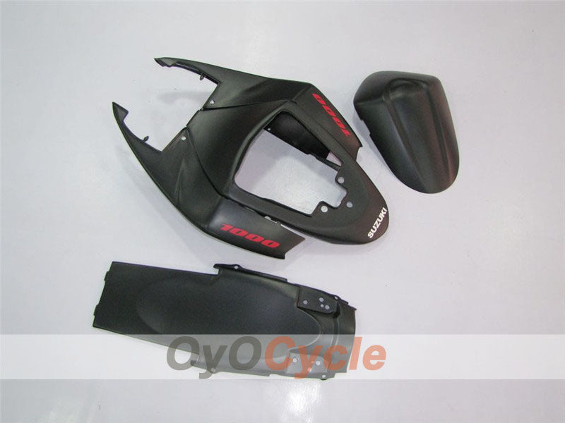 Kit de carénage à injection pour GSX R1000 05-06 - Noir, Mat - Style d’origine #OYO87901993