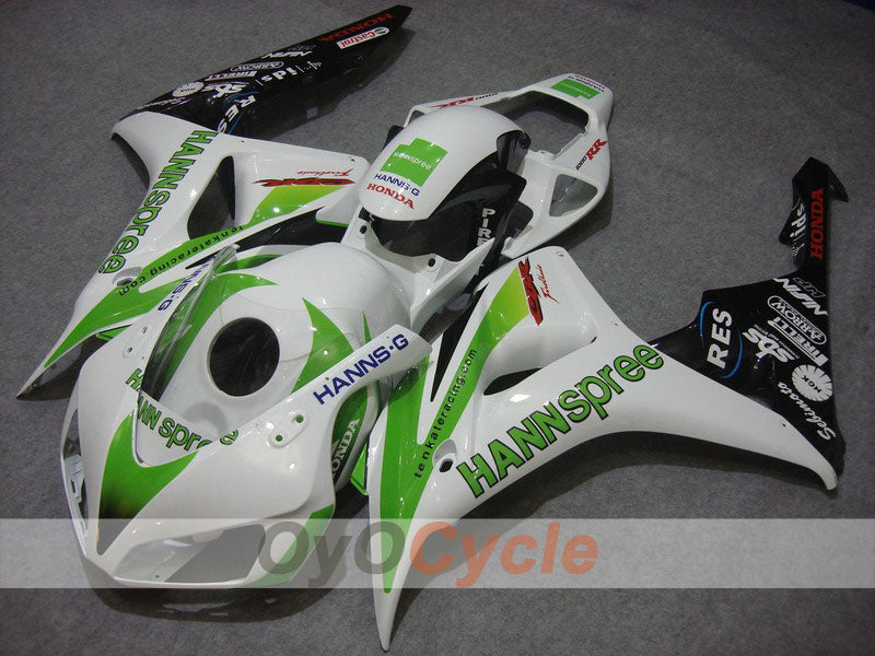 Kit de carénage à injection pour CBR1000RR 06-07 - Blanc, Noir - HANN Spree #OYO87900610 Image principale du produit