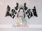 Kit de carénage à injection pour CBR600F4i 01-03 - Noir, Argent - Style d'origine #OYO87900146