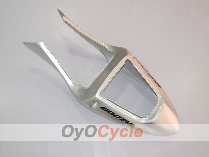Kit de carénage à injection pour CBR600F4i 01-03 - Noir, Argent - Style d'origine #OYO87900146