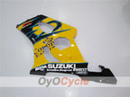 Kit de carénage à injection pour GSX R1000 03-04 - Jaune, Noir - Corona #OYO87901813