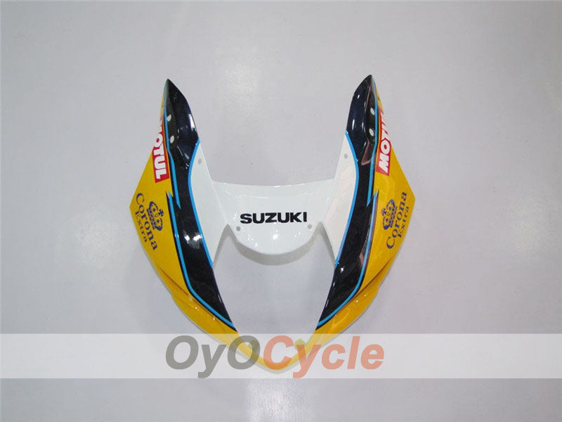 Kit de carénage à injection pour GSX R1000 03-04 - Jaune, Noir - Corona #OYO87901813