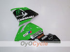 Kit de carénage à injection pour NINJA ZX-10R 04-05 - Vert, noir - Monster #OYO87901544