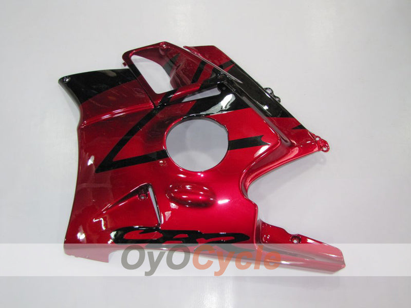 Kit de carénage pour Honda CBR600 F2 91-94 - Rouge, Noir - Style d'usine #OYO87903058