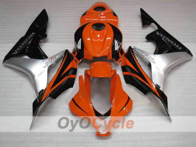 Kit de carénage à injection pour CBR600RR 07-08 - Orange, noir - Style d’origine #OYO87900398 Image principale du produit