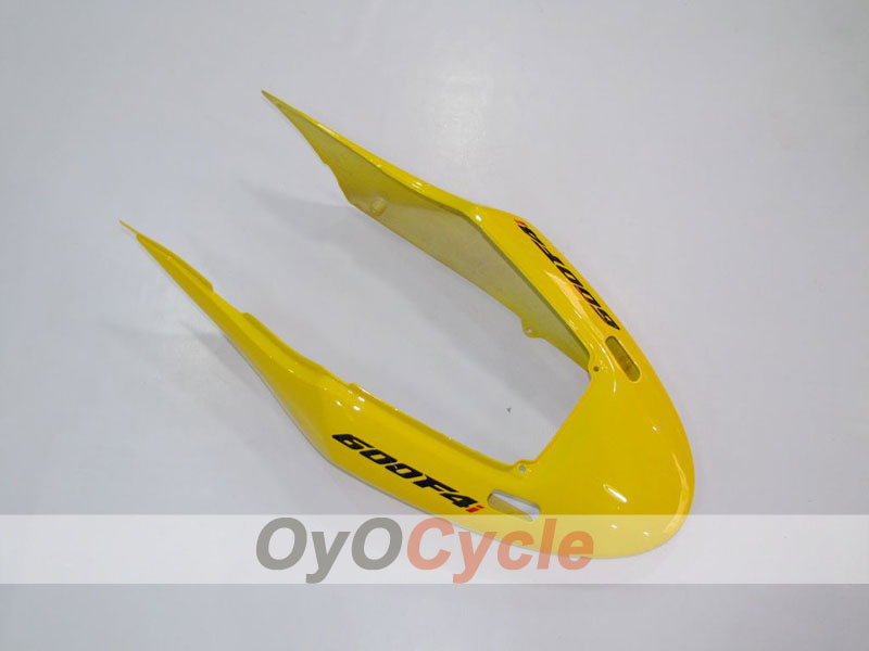 Kit de carénage à injection pour CBR600F4i 04-07 - Jaune, argent - Style d’usine #OYO87900198