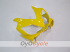 Kit de carénage à injection pour CBR600F4i 04-07 - Jaune, argent - Style d’usine #OYO87900198