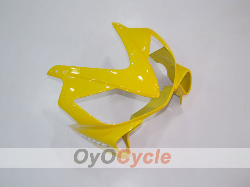 Kit de carénage à injection pour CBR600F4i 04-07 - Jaune, argent - Style d’usine #OYO87900198