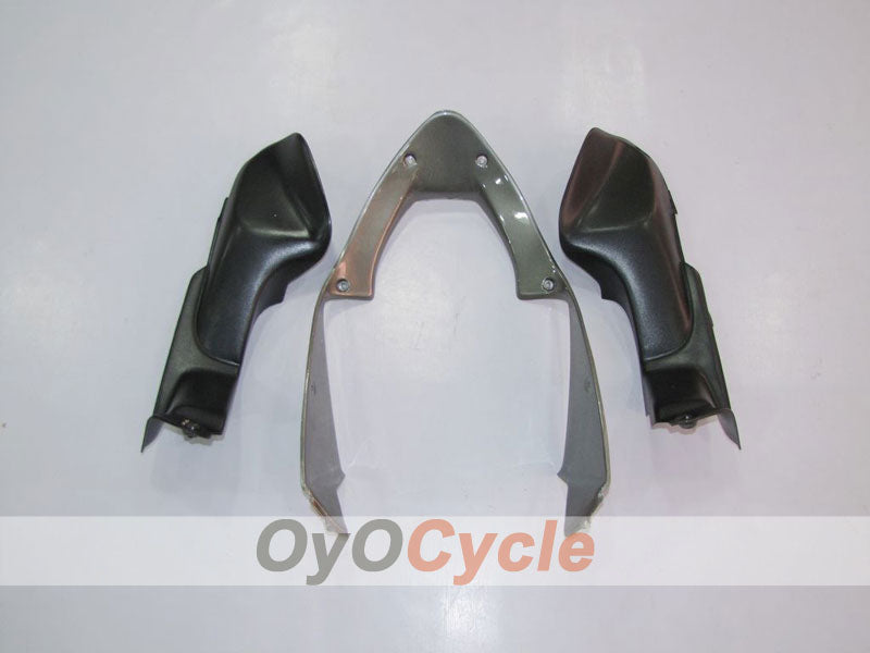 Kit de carénage à injection pour CBR600F4i 04-07 - Jaune, argent - Style d’usine #OYO87900198