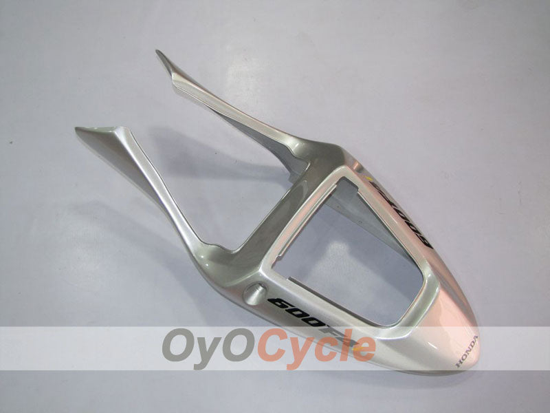 Kit de carénage à injection pour CBR600F4i 01-03 - Rouge, Argent - Style d'origine #OYO87900148
