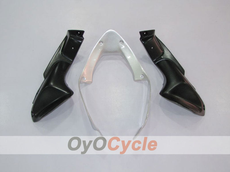 Kit de carénage à injection pour CBR600F4i 01-03 - Rouge, Argent - Style d'origine #OYO87900148