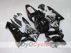 Kit de carénages à injection pour CBR600RR 03-04 - Noir, argent - Flamme #OYO87902510