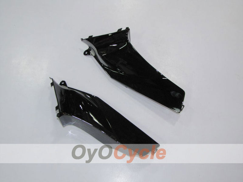 Kit de carénages à injection pour CBR600RR 03-04 - Noir, argent - Flamme #OYO87902510