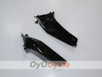 Kit de carénages à injection pour CBR600RR 03-04 - Noir, argent - Flamme #OYO87902510