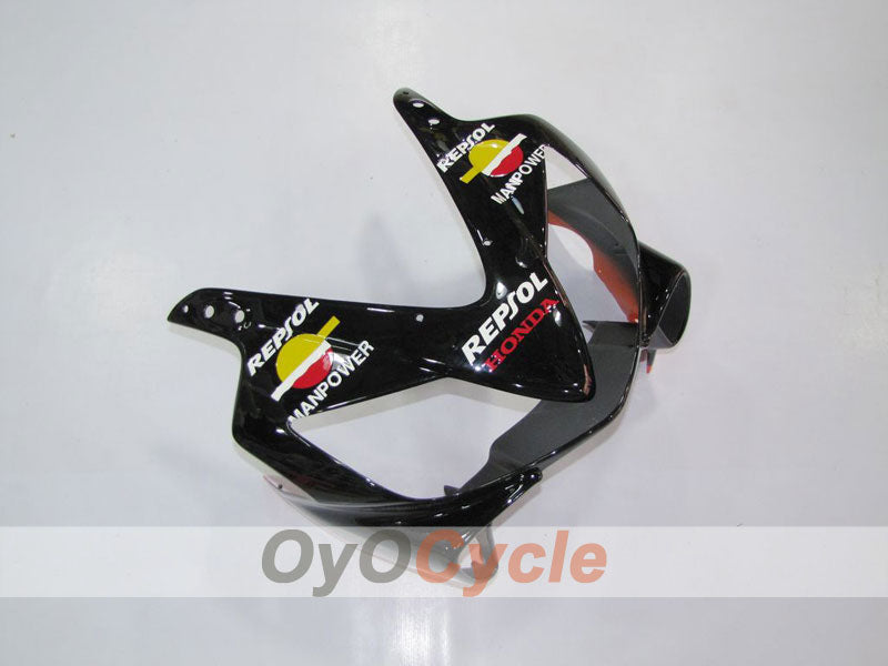 Kit de carénage à injection pour CBR600F4i 01-03 - Orange, noir - MICHELIN, Repsol #OYO87900189
