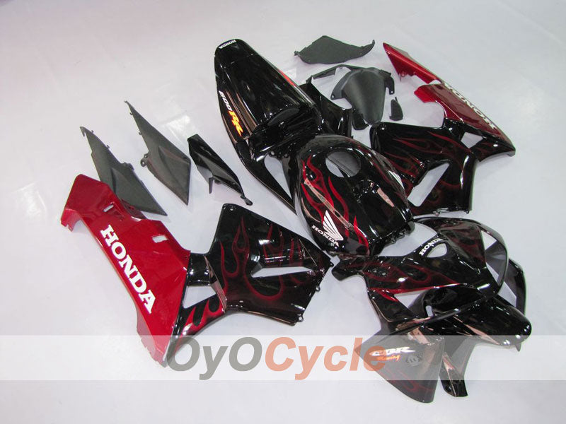 Kit de carénages à injection pour CBR600RR 05-06 - Rouge, Noir - Flamme #OYO87900239 Image secondaire du produit
