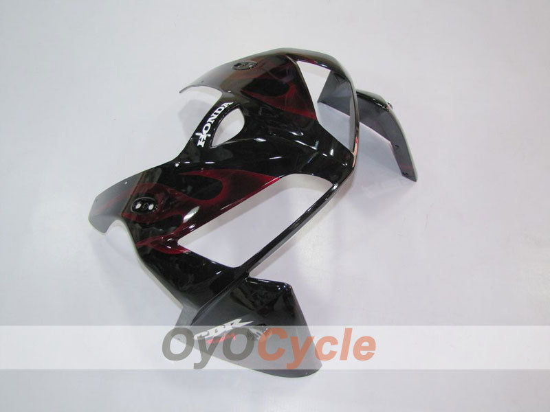 Kit de carénages à injection pour CBR600RR 05-06 - Rouge, Noir - Flamme #OYO87900239