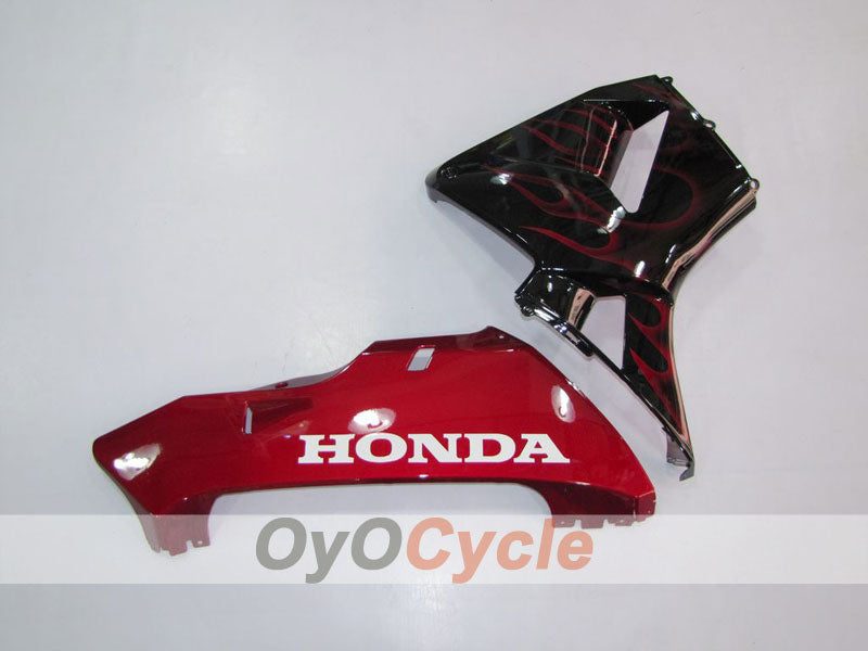 Kit de carénages à injection pour CBR600RR 05-06 - Rouge, Noir - Flamme #OYO87900239