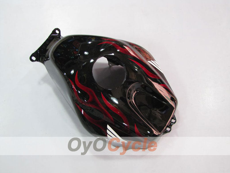 Kit de carénages à injection pour CBR600RR 05-06 - Rouge, Noir - Flamme #OYO87900239
