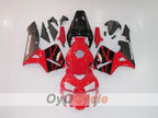 Kit de carénage à injection pour CBR600RR 03-04 - Rouge, Noir - Style d'origine #OYO87902552