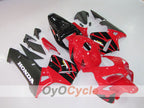 Kit de carénage à injection pour CBR600RR 03-04 - Rouge, Noir - Style d'origine #OYO87902552