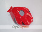 Kit de carénage à injection pour CBR600RR 03-04 - Rouge, Noir - Style d'origine #OYO87902552