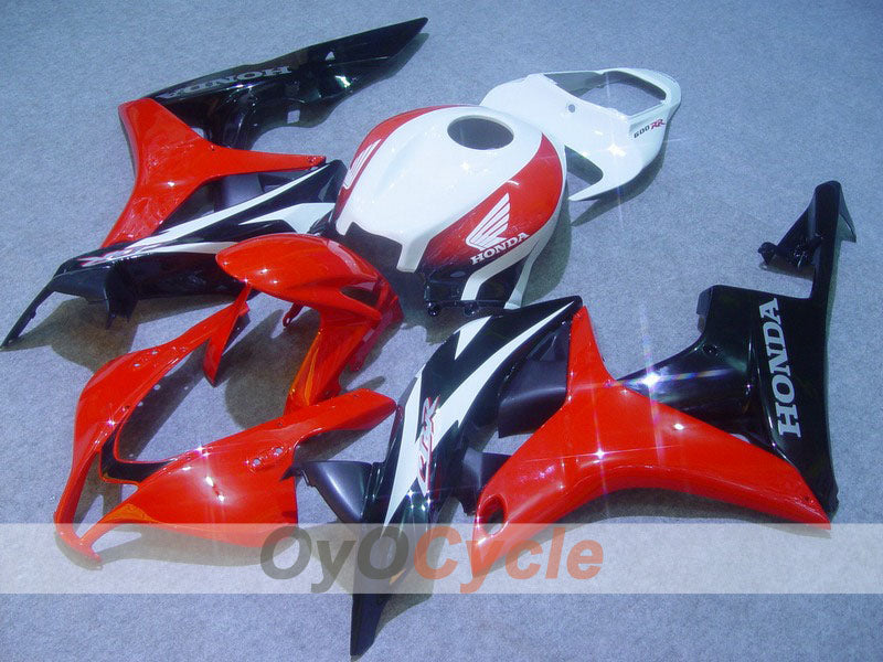 Kit de carénage à injection pour CBR600RR 07-08 - Rouge, noir - Style d’origine #OYO87900399 Image principale du produit