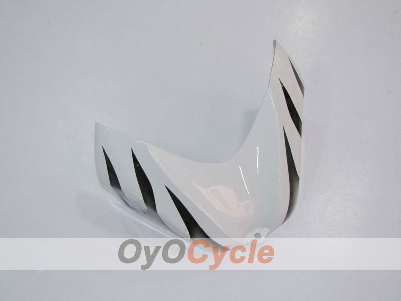 Kit de carénage injecté pour GSX R750 06-07 - Blanc, noir - Flamme #OYO87901288