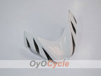 Kit de carénage injecté pour GSX R750 06-07 - Blanc, noir - Flamme #OYO87901288