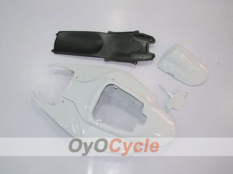 Kit de carénage injecté pour GSX R750 06-07 - Blanc, noir - Flamme #OYO87901288