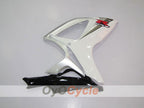 Kit de carénage à injection pour GSX R750 06-07 - Blanc, argenté - Style d'origine #OYO87901319