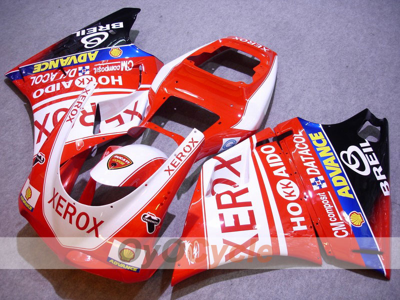 Kit de carénage injecté pour Ducati 998 02-04 - Rouge, noir - Xerox #OYO87902320 Image principale du produit