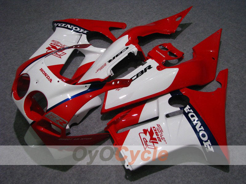 Kit de carénage à injection pour CBR250RR 88-89 - Rouge, blanc - Style d'origine #OYO87902898 Image principale du produit