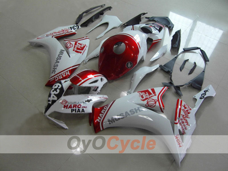 Kit de carénage à injection pour CBR1000RR 12-16 - Rouge, Blanc - Style usine #OYO87903346 Image principale du produit
