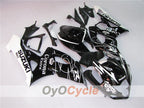 Kit de carénage à injection pour GSX R1000 05-06 - Blanc, Noir - Corona #OYO87901936