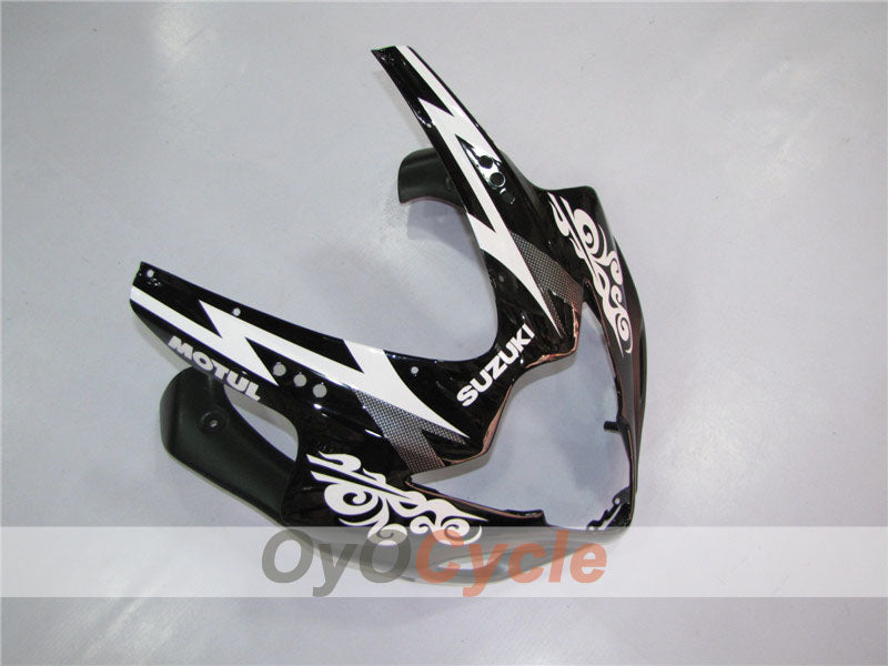 Kit de carénage à injection pour GSX R1000 05-06 - Blanc, Noir - Corona #OYO87901936