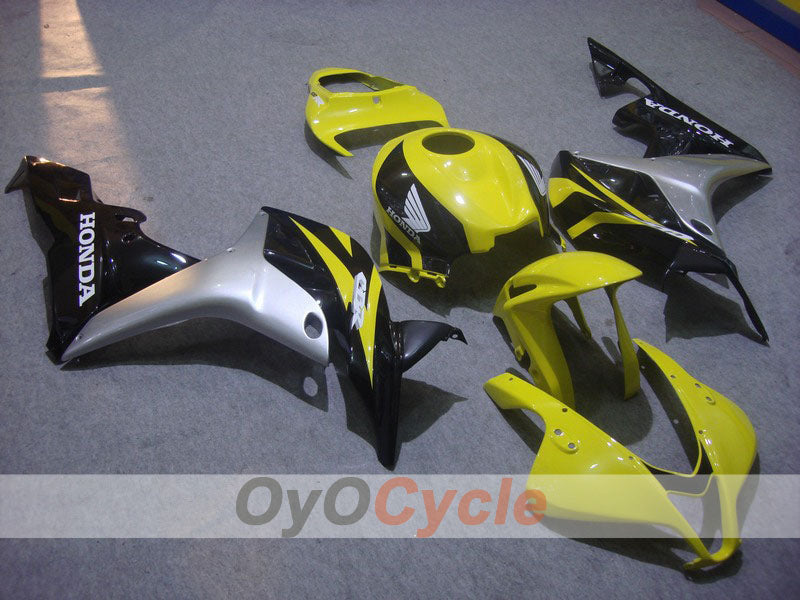 Kit de carénage à injection pour CBR600RR 07-08 - Jaune, noir - Style d’origine #OYO87900402 Image principale du produit