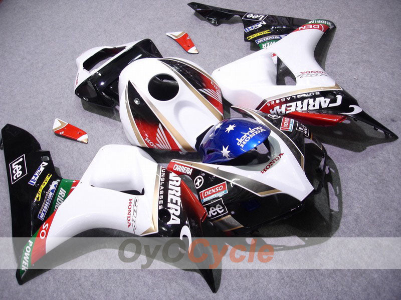 Kit de carénage à injection pour CBR1000RR 06-07 - Blanc, Noir - Lee #OYO87900616 Image principale du produit