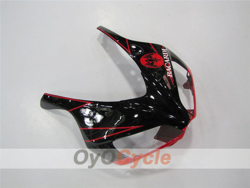 Kit de carénage moulé par injection pour CBR1000RR 06-07 - Rouge, noir - BACARDI #OYO87900550