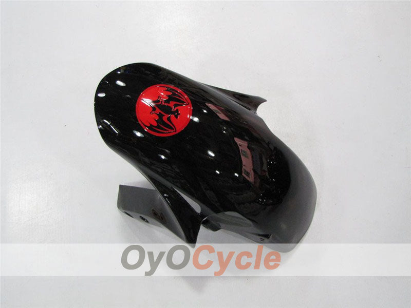 Kit de carénage moulé par injection pour CBR1000RR 06-07 - Rouge, noir - BACARDI #OYO87900550
