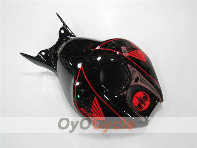 Kit de carénage moulé par injection pour CBR1000RR 06-07 - Rouge, noir - BACARDI #OYO87900550