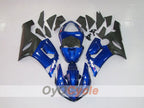 Kit de carénage en injection pour NINJA ZX-6R 05-06 - Bleu, noir - Style d'origine #OYO87901844