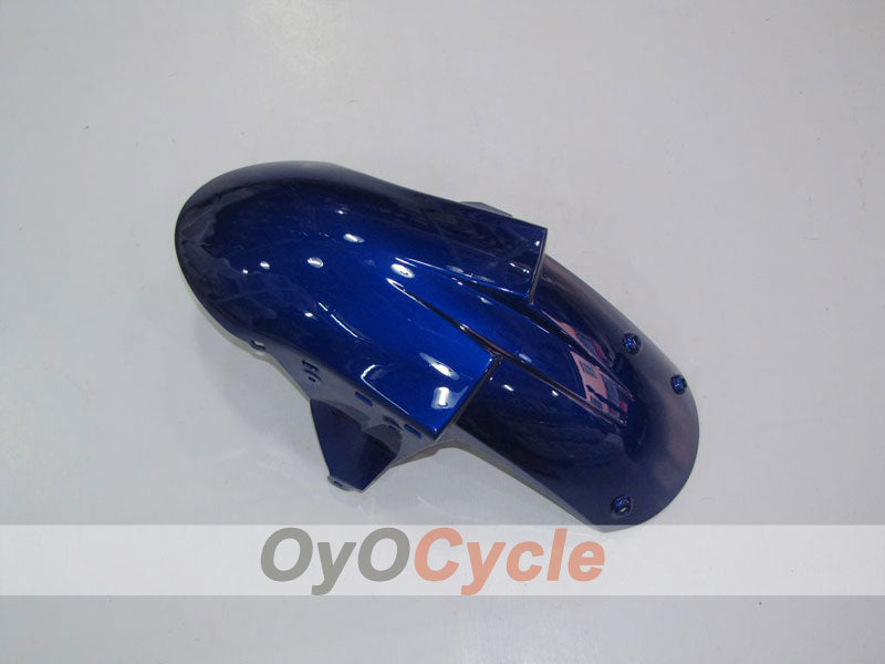Kit de carénage en injection pour NINJA ZX-6R 05-06 - Bleu, noir - Style d'origine #OYO87901844