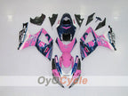 Kit de carénages à injection pour GSX R600 06-07 - Noir, Rose - Corona, MOTUL #OYO87901433