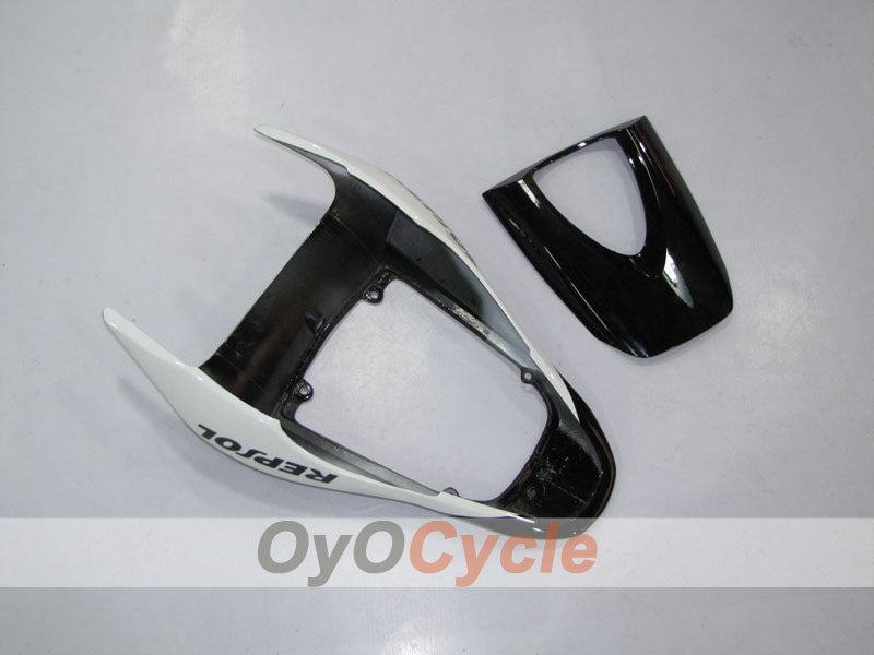 Kit de carénage injecté pour CBR600RR 07-08 - Blanc, Noir - Repsol #OYO87900426